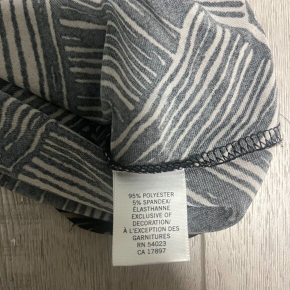 Share Banana Republic Black & Brown Draped Fitted Open Shoulder Dress XL - Picture 5 of 6